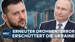 PUTINS KRIEG: Heftige Explosionen in Kiew – Russland verstärkt Raketenterror auf zivile Ziele