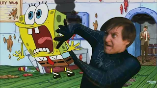 Bully Maguire BULLIES SpongeBob in April Fools Day