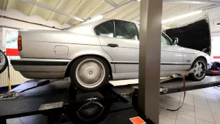 Leistungsmessung BMW E34 540i 6-Gang Schalter