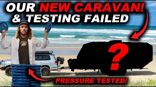 Building Australia's BEST Offroad Caravan! Did we already break it? Urban Caravans best offroad van