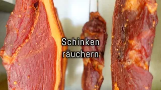 So macht man einen geräucherten Schinken - großartig