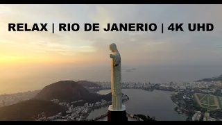Relax and Fly Over Rio De Janeiro Brazil | 4K Drone