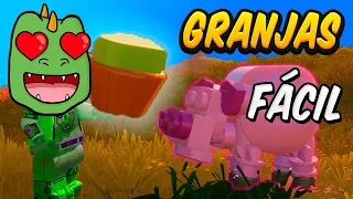 CÓMO HACER UNA GRANJA 🐷 en LEGO Fortnite