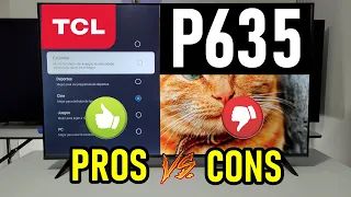 TCL P635 con Panel VA: PROS Y CONTRAS / Smart TV 4K Google TV