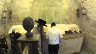 David's Tomb (King David), Mount Zion Israel - Listen to the worshipers in the synagogue