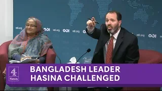 Bangladesh PM refuses to answer questions on human rights record