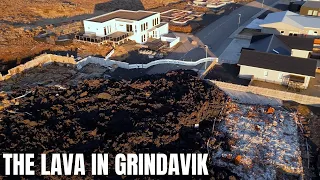 The Lava That Flowed Into Grindavík And The Fence That Didn't Burn