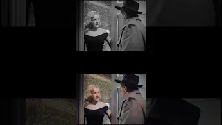 The Asphalt Jungle (1950) - "Big banana head" Scene [Colorized Comparison]