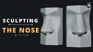 Sculpt The Nose In Blender