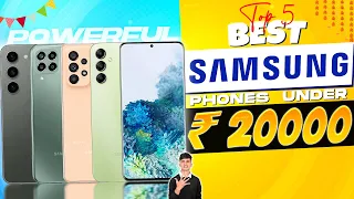 Top 5 Best Samsung Smartphone Under 20000 in 2024 | Best Samsung Phone Under 20000 in INDIA