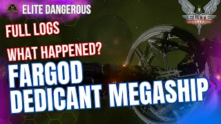 The Dedicant Far God Megaship - What Happened on Board? Full LOGS | SPOILERS  /Elite Dangerous