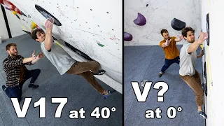 The world's hardest boulder was too hard, so we put it on a vertical wall