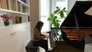 J.S. Bach: Gigue from Cello Suite 4, transcribed for Piano and performed by Eleonor Bindman