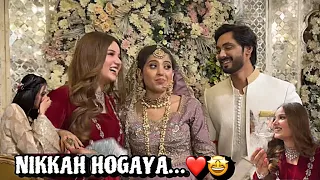 NIKKAH HOGAYA♥️| AIMAN NARAZ HOGAYI😭| LATE POHCHE HAMESHA KI TARHA🤦🏻‍♀️| VLOG BY RABEECA