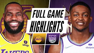Los Angeles Lakers vs Sacramento Kings - Full Game Highlights - October 14, 2021 | NBA Preseason