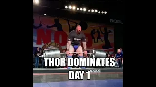 Arnold Strongman Classic Day 1 Recap