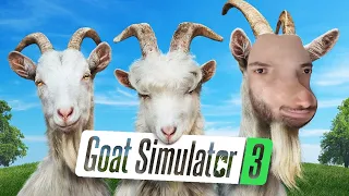 O NOVO GOAT SIMULATOR 3 CONSEGUE SER MAIS BIZZARO AINDA!!!