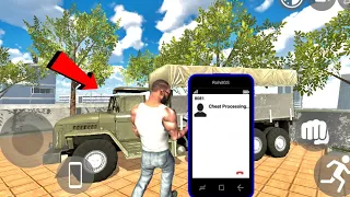 ARMY TRUCK REAL CHEAT CODE - Indian Bike Driving 3D | All New Cheat Codes in Indian Bike Driving 3D