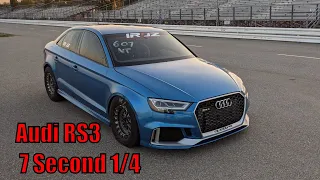 Iroz Audi RS3 7 second quarter mile (1300hp!)