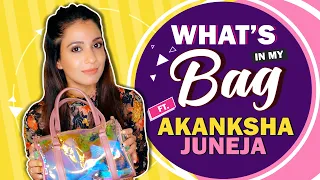 What’s In My Bag Ft. Akanksha Juneja | Bag Secrets Revealed | India Forums