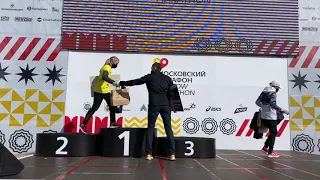 Московский Марафон 2020 |  Награждение победителей