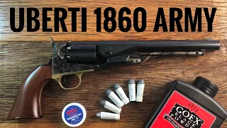 Unboxing and First Shots Uberti Colt 1860 Army with Fluted Cylinder