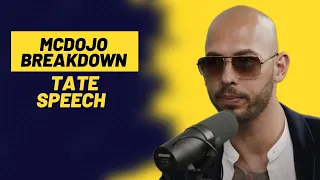 McDojo Breakdown: Tate Speech