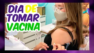 DIA de TOMAR VACINA | MINHA PRIMEIRA EDIÇÃO!!! - Luiza Vinco