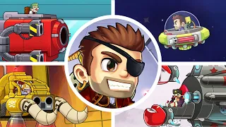 Jetpack Joyride 2: Bullet Rush - All Bosses [Halfbrick]