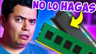 ¿Estas AFECTANDO a tu PC Gamer MEZCLANDO MEMORIA RAM?