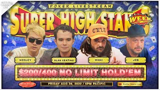 SUPER HIGH STAKES WEEK!! $200/400/800 w/ Mikki, Alan Keating, Wesley, Ryusuke, Hanks (PART 3 of 3)