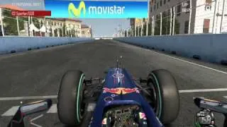 F1 2010 PC Valencia Sebastien Vettel Pole Lap