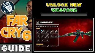 How to Find Guns & Unlock Them for Free in Far Cry 6 | Guide | Get Unique Weapons Included