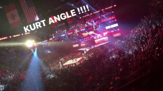 Kurt Angle Entrance Raw 4/10/17