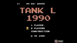 Tank 1990 (1990, NES; Battle City) - Mode L (2 Players)[1080p60]