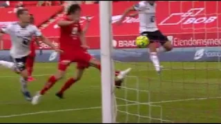 Brann  Rosenborg  45+2'  1 1  Hovland  Rosenborg