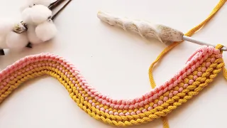 Super Awesome Idea for Lace / Handles. Crochet