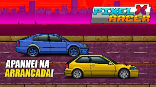 ACHEI um JOGO DE ARRANCADA MUITO PARECIDO COM o PIXEL CAR!! - PIXEL X RACER