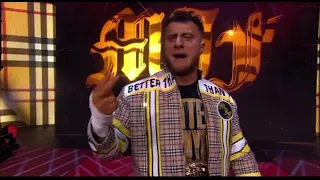 Adam Cole & MJF Debut New Mashup Theme During Entrance : AEW Dynamite 7-19-23