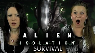 GIRLS VS ALIEN | Alien: Isolation | Survivor Mode | 1