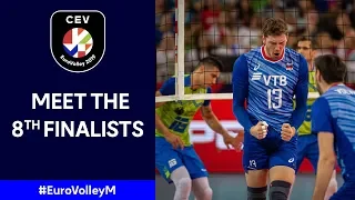 #EuroVolleyM | Meet the 8th finalists
