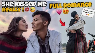 Cute Girl Ne Sach Mei Kiss 💋 Kar Diya 😳 || She Give Me Hug 🫂😍 Nikhil Bisai Vlogs ❤️