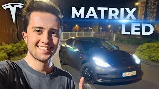 Tesla MATRIX LED Test: Ich bin begeistert! 🤩