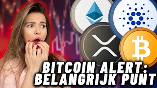 CRYPTO NIEUWS: Bitcoin (BTC) op een extreem belangrijk punt + Cardano (ADA), Ripple (XRP) & Ethereum