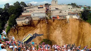 Italy is under attack! Landslides sweep away hundreds of houses in the island of Ischia