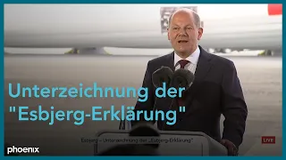 Olaf Scholz zum Windenergie-Gipfel