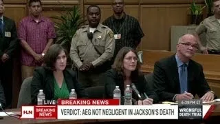 Jury: AEG not negligent in Jackson death
