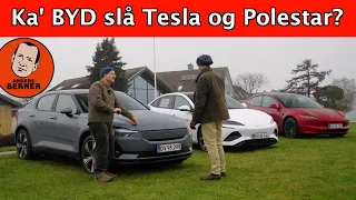 Tesla eller BYD eller Polestar?
