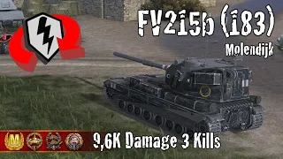 FV215b (183)  |  9,6K Damage 3 Kills  |  WoT Blitz Replays