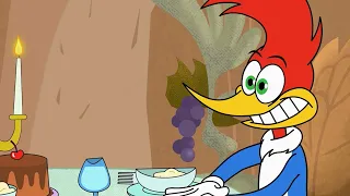 The dinner is ruined! | Woody Woodpecker